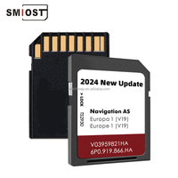 SMIOST mobil Android, 32GB peta navigasi Navi Pro CID sistem kartu SD GPS Nav Sat Ibiza untuk kursi Ateca Ona AS V19