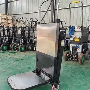 इलेक्ट्रिक क्रॉलर टाइप क्लाइम्बिंग मशीन कार्ट सीढ़ी 400 किलोग्राम क्रॉलर सीढ़ी सीढ़ी चढ़ाई हैंडकार्ट - Product Image 5