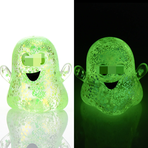 Juguete Blandito de Fantasma Brillante que Brilla en la Oscuridad para Halloween, Sensorial Antiestrés y Antiansiedad para Niños, Diversión Nocturna - Product Image 1