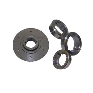 Joint de soudure <span class=keywords><strong>conique</strong></span> de traitement de tournage et de fraisage en acier inoxydable CNC personnalisé pour équipement de blanchisserie industriel en acier de moyeu - Product Image 1