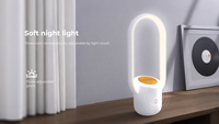 15W Snelladen Dimbare Lamp Stabiele Nachtlamp Telefoonhouder Premium Magnetische Draadloze Oplader LED Indicator Klok PC Materiaal