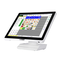 Ordinateur à écran tactile capacitif blanc I5 15 "pour supermarché
