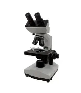 Microscopio biologico Stereo binoculare a sorgente luminosa a LED di alta qualità al miglior prezzo per l'educazione dell'ospedale e il laboratorio