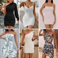 2024 flambant neuf femmes élégantes femmes décontracté robes à manches courtes femmes robes d'été liquidation envoi aléatoire