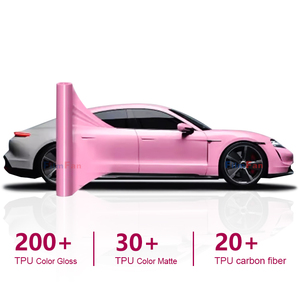 Flasque vert TPU matériel voiture Wrap vinyle <span class=keywords><strong>Film</strong></span> PPF Direct anti-rayures auto-guérison changement de couleur rouleau Tpu <span class=keywords><strong>Film</strong></span> d'emballage - Product Image 6