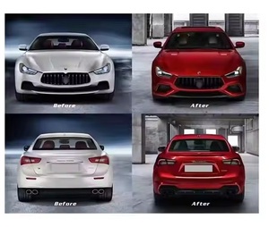 Kit de Estilización para Auto 2020 Nuevo PP Gh-ibli S 2013-2017, Parachoques Delanteros/Traseros Mejorados, Rejilla, Garantía de 12 Meses - Product Image 3