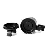 Support de sonnette de vélo/moto de 20-35 mm de large avec attache en caoutchouc silicone, étanche, antichoc, en plastique + aluminium pour AirTag