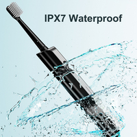 Cepillo de Dientes Eléctrico con Carga Inalámbrica, Resistente al Agua IPX7, Potente, Limpieza Profunda, Cepillo de Dientes Sónico para Adultos