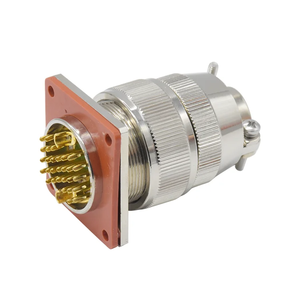 Conector Circular Hermético de Cristal Sinterizado MX31, Conector Macho para Automatización, Resistente al Agua IP67, Conector Hembra de 31 Pines - Product Image 4