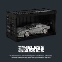 PB PB8819 MOC M1 Kit de Coche Deportivo, Serie Supercar, Modelo de Juguete Educativo para Armar, Regalos Unisex, 368 Piezas, Escala 1:32, Juego de Bloques de Construcción