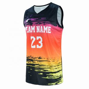 Ucuz özel gençlik Boys takım süblimasyon geri dönüşümlü basketbol üniforması seti boş beyaz renk kombinasyonu basketbol forması - Product Image 6