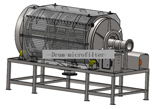 Separador de sólidos y líquidos para estiércol de aves de corral/tratamiento de separación húmedo seco/separación húmeda seca tipo tambor - Product Image 3