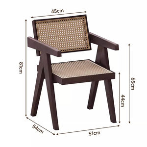 Hot bán nhà hàng ghế gỗ hình ảnh giá bán buôn gỗ rắn wabi Sabi ghế - Product Image 6