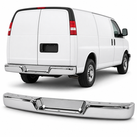 Pare-chocs arrière chromé de haute qualité OEM GM1102397 & 11736249 pour Chevrolet Express / GMC Savana Van 1996-2023, remplacement neuf