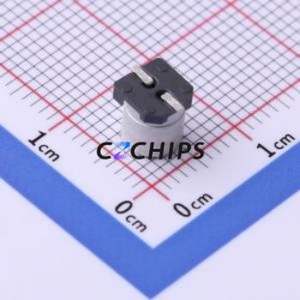 ตัวเก็บประจุแบบไฮบริดของเหลว-ของแข็ง EEHZK1E470R อลูมิเนียมอิเล็กโทรไลต์ ชนิด SMD, ขนาด D5xL6.1 มม. 47uF 20% 25V 850mA-100kHz - Product Image 2