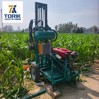 Pompe hydraulique rotative à moteur diesel 25/32 CV pour forage de puits d'eau, utilisation agricole et minière, profondeur maximale 300 m, facile à utiliser