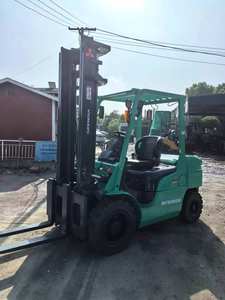 Carretilla elevadora diésel de segunda mano fabricada en Japón MITSUBISHI FD30 FD30NT de 3 toneladas a la venta - Product Image 6