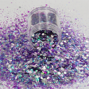 Venta al por mayor colores ricos púrpura grueso brillo en <span class=keywords><strong>polvo</strong></span> Fairy Glitter <span class=keywords><strong>para</strong></span> la elaboración - Product Image 5
