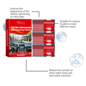 แท็บเล็ตทำความสะอาดกระจกรถยนต์แบบฟู่ละลาย ยี่ห้อโฮมมอนธ์ เป็นมิตรต่อสิ่งแวดล้อม ไม่ทิ้งคราบ ไม่กัดกร่อน สำหรับน้ำฝนและฝ้า - Product Image 5