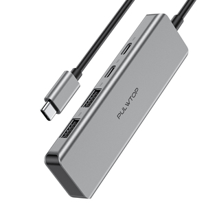 Adaptador de 4 puertos USB tipo C 4 en 1 para ordenador, estación de carga para MacBook 3,0/<span class=keywords><strong>ipad</strong></span> - Product Image 1