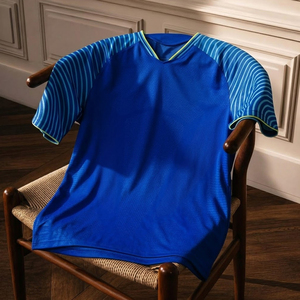 TOP 2026 New Design Curacao Soccer Jersey Custom Name Number Summer Short Sleeve Football <strong>Shirt</strong> <strong>Caribbean</strong> Uniform - Product Image 1