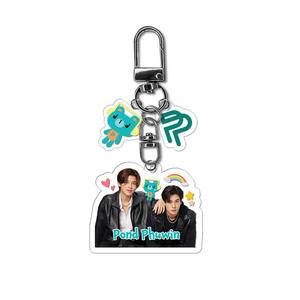 BrightWin Geminifourth Llavero de Estrella Tailandesa de Acrílico, Venta <span class=keywords><strong>al</strong></span> <span class=keywords><strong>por</strong></span> <span class=keywords><strong>Mayor</strong></span>, Colgante Especial para Bolsos, Llavero para Coche, Adorno para Teléfono - Product Image 2