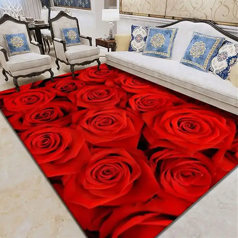 Top Fashion Home Bedruckte Boden teppiche Benutzer definierte Luxus Teppich Wohnzimmer