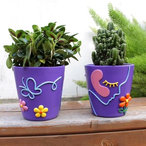 <span class=keywords><strong>Maceta</strong></span> de Resina con Mariposas Coloridas, Personalizable con Logotipo, para Decoración del Hogar y Jardín, Regalos de <span class=keywords><strong>Navidad</strong></span> y Año Nuevo - Product Image 2