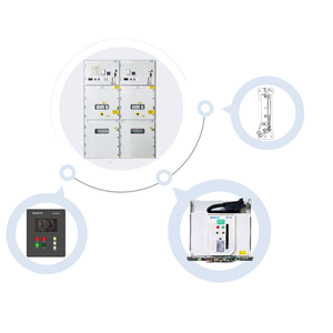 สวิตช์เกียร์ไฟฟ้าแรงกลางแบบสองแหล่งจ่ายไฟ (HPSU) ได้รับการรับรองมาตรฐาน IEC สำหรับสถานที่อุตสาหกรรม - Product Image 4