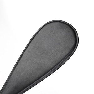 Leather Paddle <b>Set</b> 3 Piece Black SM <b>Bondage</b> Gear Adult Stimulation - Product Image 3