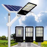 Vente en gros de lampadaire monocristallin Offre Spéciale Batterie au lithium 60W100W200W300W500W commercial Lampadaire solaire à led