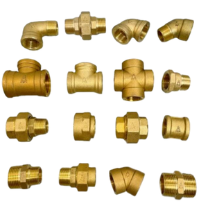 Coude en laiton de 1/2 pouce à 90 degrés avec filetage intérieur et extérieur pour la plomberie, joint spécial - Product Image 6