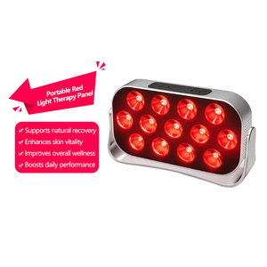Panel de Terapia de Luz Roja Portátil, 13 LED, Luz de Matriz LED Recargable para Rostro y Cuerpo, Uso Doméstico - Product Image 6