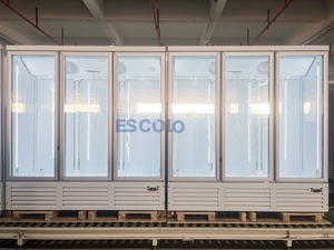 Réfrigérateur vertical à boissons à température unique à 4 portes avec services OEM/ODM - Product Image 4