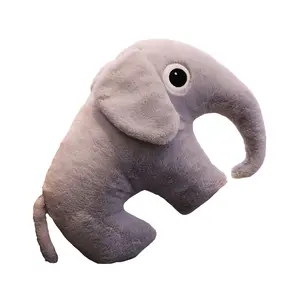 Kawai éléphant animal en peluche jouet doux en peluche crocodile jouet cerf poupée comme oreiller