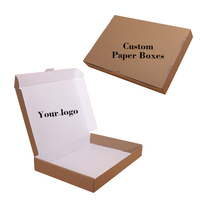 Cajas de Embalaje de Cartón Corrugado Reciclable con Logotipo Personalizado para Envío de Manteca Corporal, con Grabado y Laminado Mate