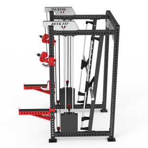Vente en gros directe usine : Appareil de musculation multifonctionnel 2-en-1 à charge libre, faible MOQ, OEM, pour usage commercial et domestique, rack à squats pour entraînement - Product Image 1