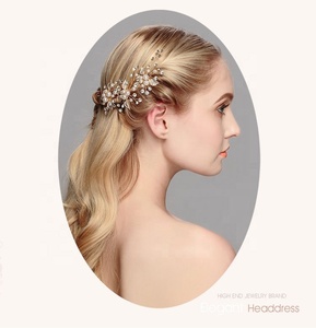 <span class=keywords><strong>Sposa</strong></span> trasparente cristallo strass perni per capelli clip decorativo fiore da <span class=keywords><strong>sposa</strong></span> per le donne accessori per capelli da <span class=keywords><strong>sposa</strong></span> - Product Image 4