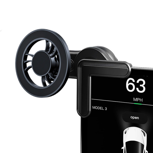 2024 New Car Accessories Screen Magnetic Car Phone Holder for Tesla Model 3 Y X S Screen Car Phone Mount iPhone 15 Magsafe