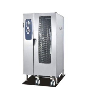 Four à convection professionnel de qualité supérieure, four à vapeur à convection industrielle pour la cuisson, four électrique à 20 plateaux - Product Image 1