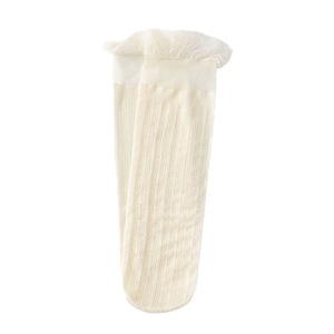 Women's <b>Lace</b> <b>Socks</b> Ultra Thin 0D Nylon Transparent Mid Calf Summer Spring Autumn Solid Color Milky White And Black - Product Image 5
