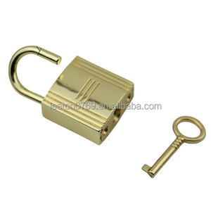 फैक्टरी उच्च गुणवत्ता 7 पीसी एक सेट 4 रंगीन जस्ता मिश्र धातु बैग ताले - Product Image 5