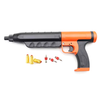 Pistola de clavos manual de un solo disparo calibre .22, accionada por pólvora, con motor sin escobillas, 3.0 kg, para hormigón y acero, construcción DIY, modelo 307 de 335 mm.