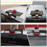 Supports de montage magnétiques sans perçage pour barre lumineuse pour F150 2015+ F250 F550 2017+