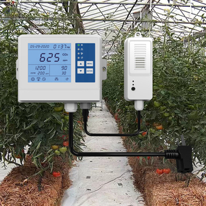 Dispositifs de surveillance du <span class=keywords><strong>CO2</strong></span> agricole Capteur de <span class=keywords><strong>CO2</strong></span> mural Contrôleur de compteur pour serre pour contrôler le ventilateur/vanne marche/arrêt - Product Image 4