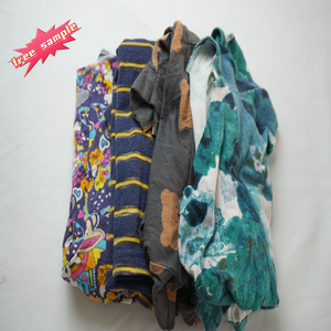 工業用クリーニングラグリサイクルカラーTシャツコットンラグ繊維廃棄物ラグワイパークリーニング用 - Product Image 4