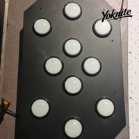 Jeu interactif mural LED pour enfants - Boutons de contrôle en plastique pour aire de jeux intérieure, idéal pour les maternelles et les aéroports