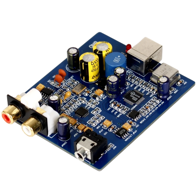 YJ00130-SA9023+ES9018K2M Audiophile Audio DAC Sound Card