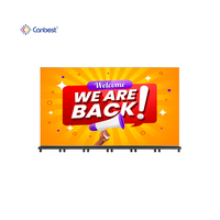 Écran d'affichage LED pliable CANBEST Ultra-slim CJ NEXT V2 P1.5 P1.8 P2.5, bannière, totem numérique d'intérieur peu encombrant de 83 pouces