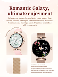 ساعة ذكية فاخرة للسيدات 81 مع شاشة أموليد IP67 رسالة معدل ضربات القلب 16 حزام ساعة ذكية للنساء مونتر للرجال - Product Image 3